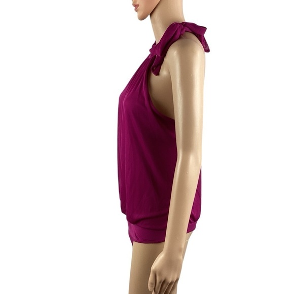 Express Halter Neck Bodysuit Size M Purple - Picture 4 of 7